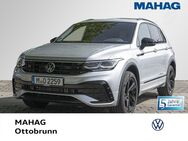 VW Tiguan, 2.0 TSI R-Line BlackStyle SchaWi IQ Light DiscoverMedia Light Front Travel Lane Digital KeylessAccess EasyOpen&Close Alu19Valencia, Jahr 2023 - Ottobrunn