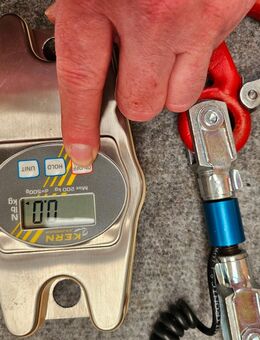 Kern Hänge-Waage - Edelstahlausführung - max. Wägebereich 50 bis - Eiterfeld