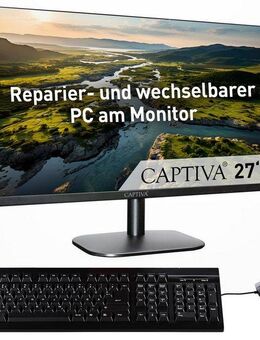 CAPTIVA All-In-One Power Starter I84-994 All-in-One PC (27 Zoll, Intel® Ultra 5 125H, -, 64 GB RAM, 2000 GB SSD, Luftkühlung)