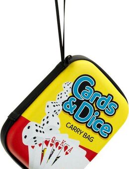 Klein Tragetasche für Spielkarten und Würfel, Aufbewahrungstasche für Spielkarten und Anleitung