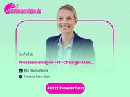 Prozessmanager – IT-Change-Management (w/m/d) - Frankfurt (Main)