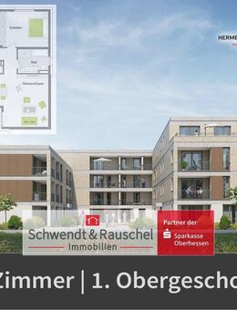 4-Zimmer-Wohnung im 1. OG - "Hermelinweg 59 | Bad Nauheim" - Bad Nauheim