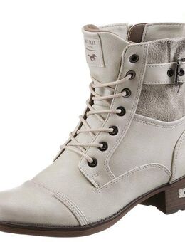 Mustang Shoes Schnürstiefelette mit Innen-Reißverschluss