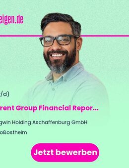 Referent Group Financial Reporting (m/w/d) - Großostheim
