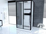 Marwell Komplettdusche White Isle, BxT: 115x90 cm, Einscheibensicherheitsglas, inkl. Armaturen