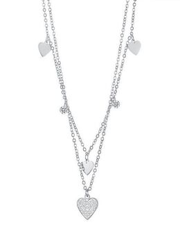 COLLEZIONE ALESSANDRO Kette mit Anhänger Hearts, aus 925 Sterling Silber