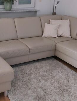 neuwertige Ledergarnitur - Unterschleißheim