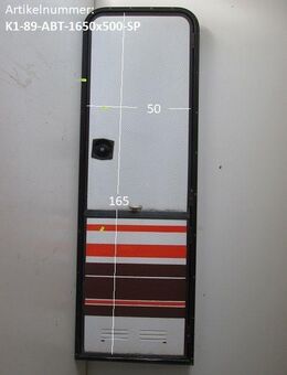 Knaus Südwind Wohnwagen 89 Aufbautür gebr. ca 165 x 50 (Eingangstür) zB Knaus Azur 380 BJ 89 - Schotten Zentrum