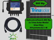 Balkonkraftwerk - APsystems EZ1-M 800W + 2x Trina Vertex S+ 440W - Kassel