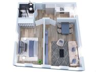 Wohnen in der historischen Altstadt Blaubeuren! Ideal geschnittene 2-Zimmer-Wohnung im 1. OG (44 m²) - Blaubeuren