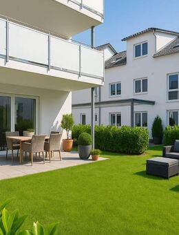 Stilvolle 3-Zimmer-EG-Wohnung mit Terrasse, Garten & TG-Stellplatz in Öhringen - Öhringen