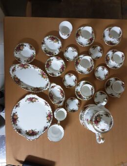 Porzellan Kaffee Service Royal albert" Bone ", old country roses - Ahaus