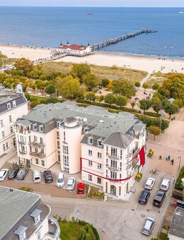 Stilvolles Meerblickappartment in exklusiver Lage an der Strandpromenade von Ahlbeck - Heringsdorf (Mecklenburg-Vorpommern)