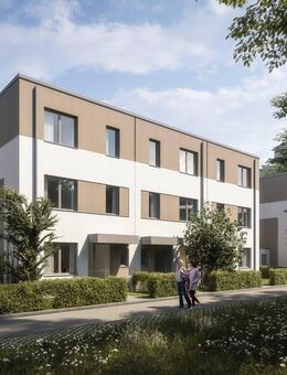 149 qm Reihenmittelhaus mit Terrasse und Garten Frankfurt Neubau Festpreisgarantie - Frankfurt (Main)