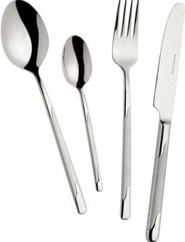 Mulex Besteck-Set Seattle (30-tlg), 6 Personen, Edelstahl 18/10, teilsatiniert