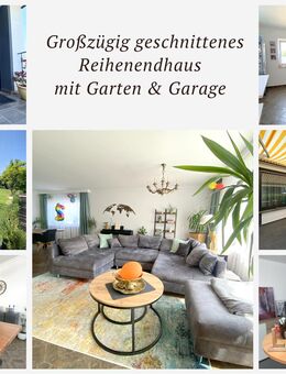 Großzügig geschnittenes Reihenendhaus mit schönem Garten & Garage - Trier