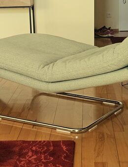 Super bequeme Freischwinger Relaxliege, hochwertiger Designerlook, Topzustand, Neupreis 1.800,00, 3 Jahre alt - Hilden Zentrum