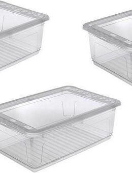 keeeper Aufbewahrungsbox bea (Set, 3 St), 3 x 30 L, mit Air-Control-System