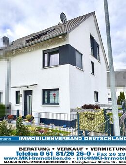 Neuwertige Doppelhaushälfte mit Stil, Komfort und schönem Garten in Erlensee-Langendiebach - Erlensee