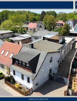 Wohnen und Arbeiten am Stadtrand - Doppelhaushälfte mit großzügiger Werkstatt - Kloster Lehnin