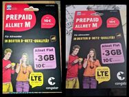 2x  Prepaid Allnet M Der Tarif für Allrounder NEU & OVP - Zerbst (Anhalt) Zentrum