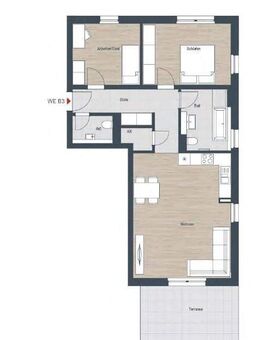Exklusive Gartenwohnung, Traumlage unweit Dechsendorfer Weiher - auf Wunsch Vermietungsgarantie mit 17,50 €/m² - Erlangen