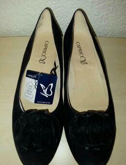 Caprice Damen Halbschuh, Ballerina Stil, schwarz, Größe 41 (wie 40) - Berlin Steglitz-Zehlendorf