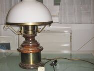 2 Lampen--1 x Wohnzimmer--Flur Standlampe --1 x Tischlampe Holz/Porzelan Kugel & Stehlamlpe Nostalgie - Meckenheim