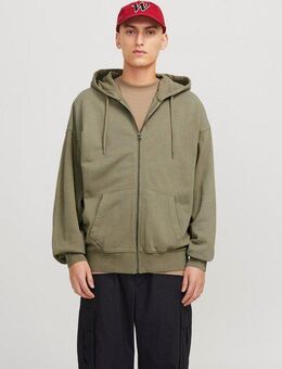 Jack & Jones Kapuzensweatjacke JJECHARGE FADED SWEAT ZIP HOOD NOOS mit Kapuze