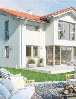 Hochwertiges EFH 135 m² Wohnfläche mit 992 m² Baugrundstück in Landau an der Isar - Landau (Isar)