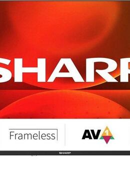 Sharp 2T-C40FHx LED-Fernseher (101 cm/40 Zoll, Full HD, Android TV, Smart-TV, Frameless, 3X HDMI, 2X USB, Dolby Digital, Active Motion 400)