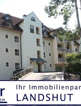 Im Grünen und im Herzen der Stadt: 2-Zimmer Wohnung in ruhiger Lage - Landshut