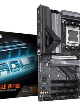 Gigabyte B850 EAGLE WIFI6E Motherboard - AMD Ryzen 9000 Serie CPUs, 8+2+2 Phase Mainboard