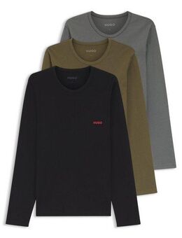 HUGO Langarmshirt LS-SHIRT RN TRIPLET (Set, 3er Pack)
