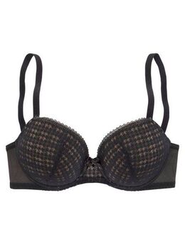 s.Oliver Push-up-BH Noelle aus graphischer Spitze mit Bügel, Dessous