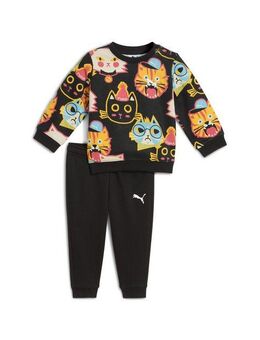PUMA Jogginganzug Minicats Moody Cat AOP Jogginganzug Kinder