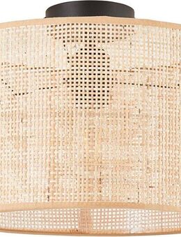 my home Deckenleuchte Lianna, ohne Leuchtmittel, E27, max. 40W, Rattangeflecht