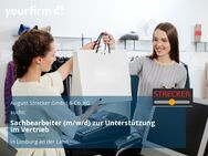 Sachbearbeiter (m/w/d) zur Unterstützung im Vertrieb - Limburg (Lahn)
