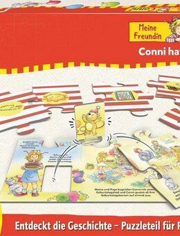 Kosmos Puzzle Mein erstes Story-Puzzle - Conni hat Geburtstag, 15 Puzzleteile, Made in Germany
