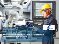 Konstrukteur Unterwasser Batterietechnik und Messtechnik (m/w/d) - Kiel
