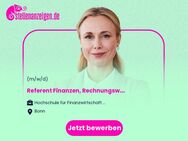 Referent (m/w/d) Finanzen, Rechnungswesen & Controlling - Bonn