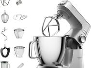 KENWOOD Küchenmaschine Titanium Chef Baker XL KVL85.224SI i, 1200 W, 7 l Schüssel, inkl. umfangreiches Zubehör, integrierter EasyWeigh Waage