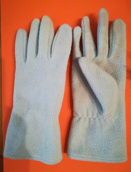 H+M Kinderhandschuhe Gr. 146-152 hellblau - Hamburg
