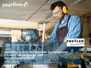 Ausbildung zum technischen Systemplaner (m/w/d) Versorgungs- und Ausrüstungstechnik - Kenzingen