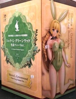 Anime Figur B-Style How Not To Summon A Demon Lord Schera Nackter Bein Bunny Ver. 1/4 Figur - Hünfeld (Konrad-Zuse-Stadt) Zentrum