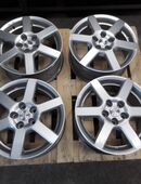 4 gebrauchte Alufelgen 7x16 ;ET 48, LK 5x114,3 ; KBA 46661 3A in 55576