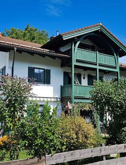 Blick in die Berge - Helle 106qm, 3-Zimmer Eigentumswohnung in Bergen - Garage, Balkon - Bergen (Regierungsbezirk Oberbayern)