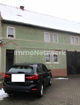 Bauernhof mit grossem Grundstück und Wohnflächen-Erweiterung auf bis zu 600 m² zusätzlich - Olbersleben