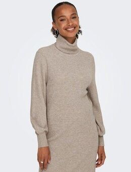 ONLY Strickkleid ONLSASHA L/S ROLLNECK DRESS NCA KNT mit Rollkragen und langen Puffärmeln