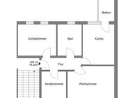 Geräumige 3- Zimmer Wohnung mit Balkon zu vermieten!!! - Gotha